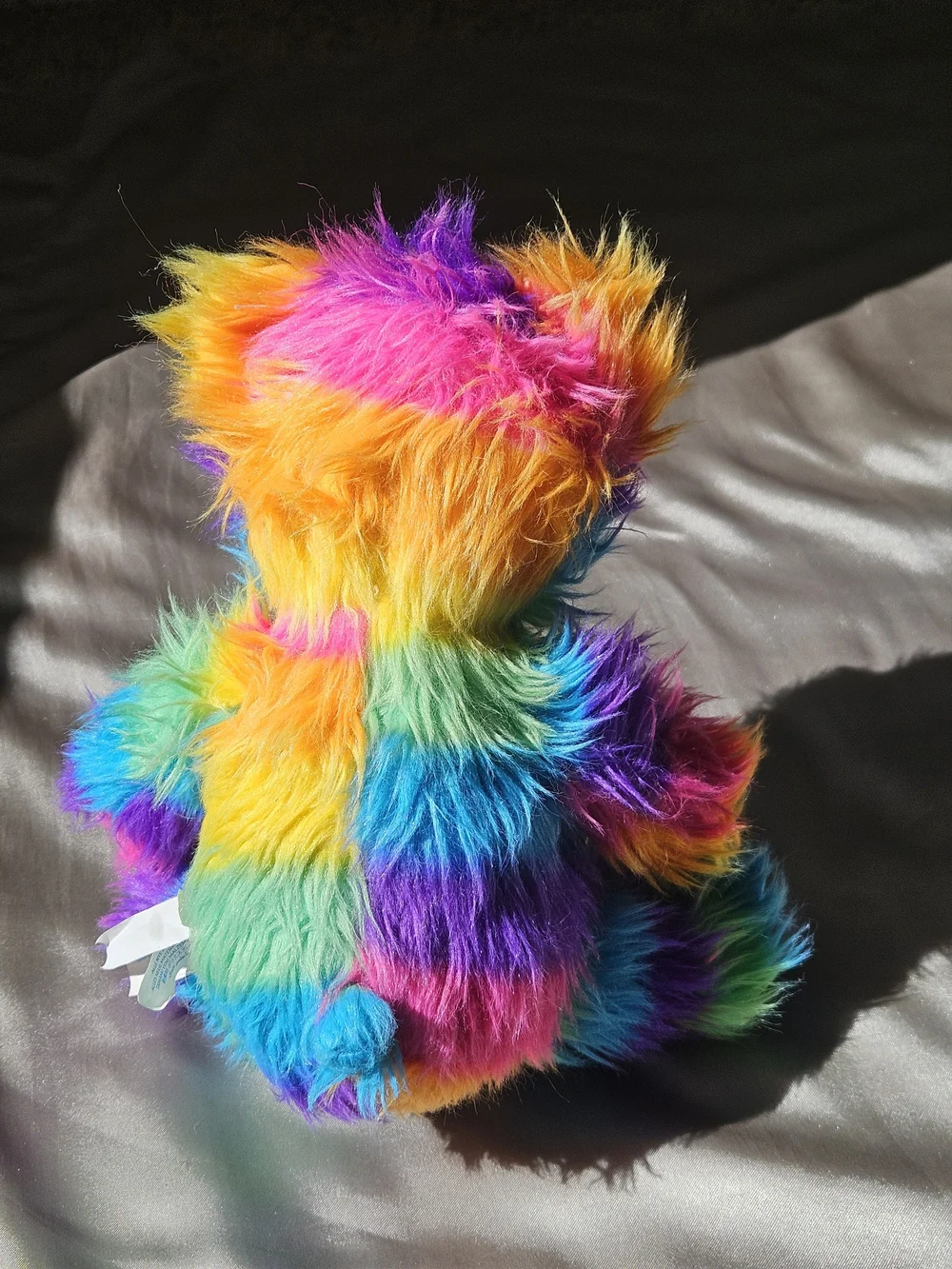 Build-A-Bear  Fluffy Rainbow Panda 10inch Plush *RARE EDITION*